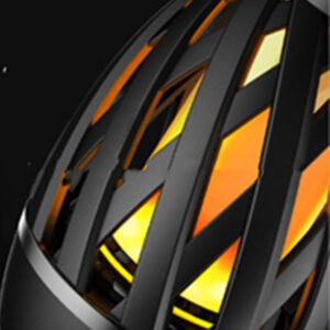 Torche Atmosphère Flamme à Treillis Noir