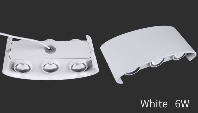 Applique Murale LED Rectangulaire Époustouflante en Aluminium