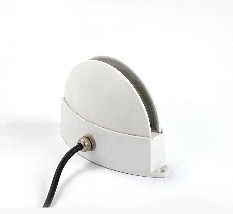 Applique Murale Semi-Circulaire Minimaliste en Aluminium