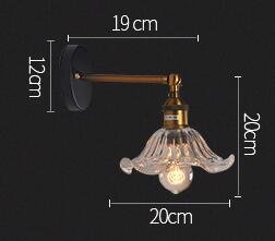 Applique Murale Industrielle en Laiton avec Éclat Vintage