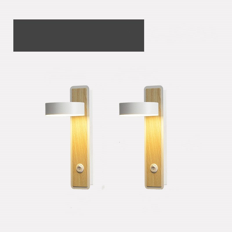 Applique Murale Minimaliste Rotative