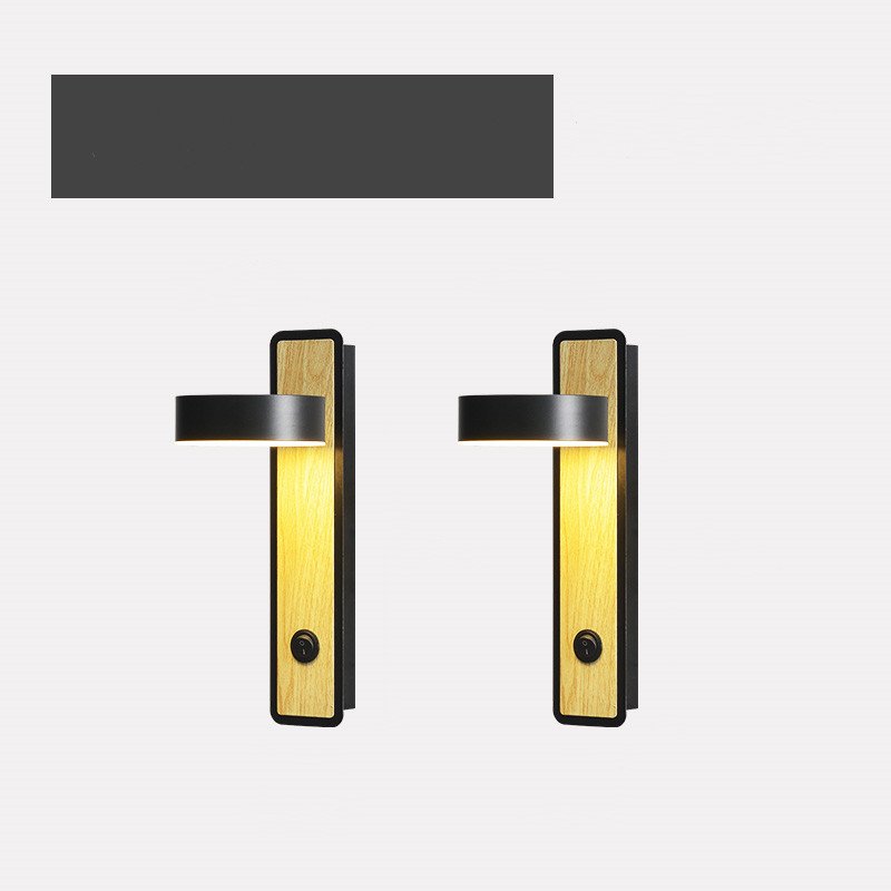 Applique Murale Minimaliste Rotative