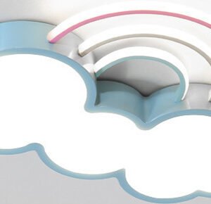 Plafonnier Nuage Arc-en-Ciel Enfant Nordic