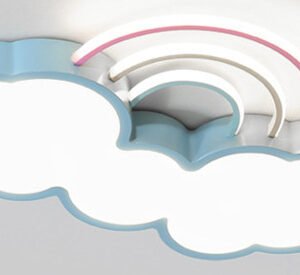 Plafonnier Nuage Arc-en-Ciel Enfant Nordic
