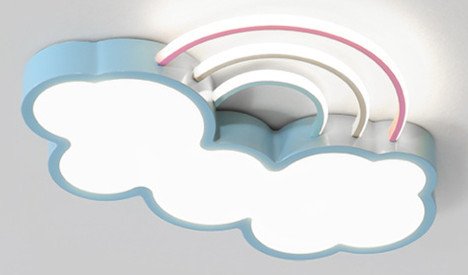 Plafonnier Nuage Arc-en-Ciel Enfant Nordic