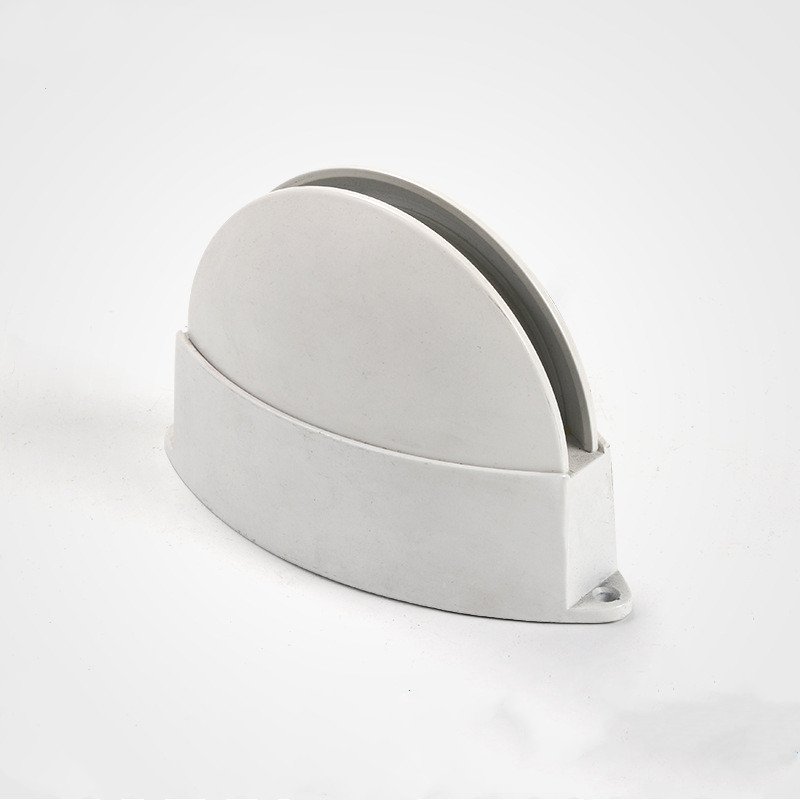 Applique Murale Semi-Circulaire Minimaliste en Aluminium