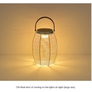 Lanterne Solaire Minimaliste en Acier Inoxydable