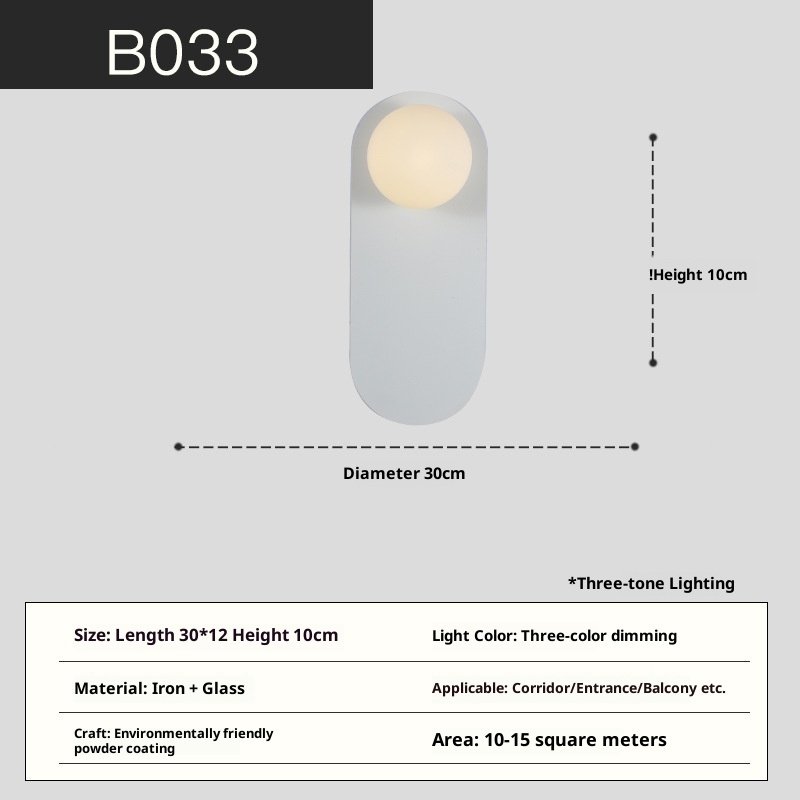 Applique Murale Minimaliste de Luxe
