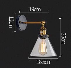 Applique Murale Industrielle en Laiton avec Éclat Vintage