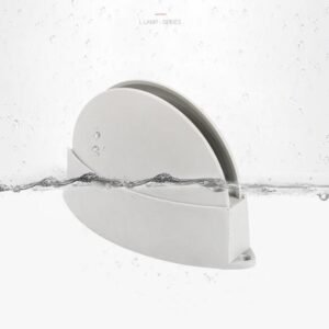 Applique Murale Semi-Circulaire Minimaliste en Aluminium