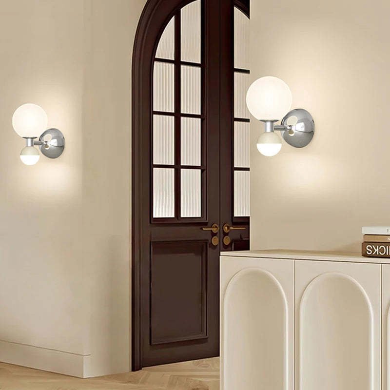 Applique Murale Minimaliste en Verre