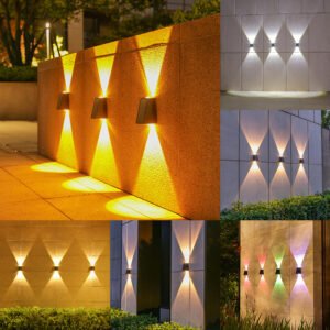 2cbc5afa-0529-4580-b6af-98badb8f0324.jpg Applique Murale Solaire Trapezoïdale LED Minimaliste