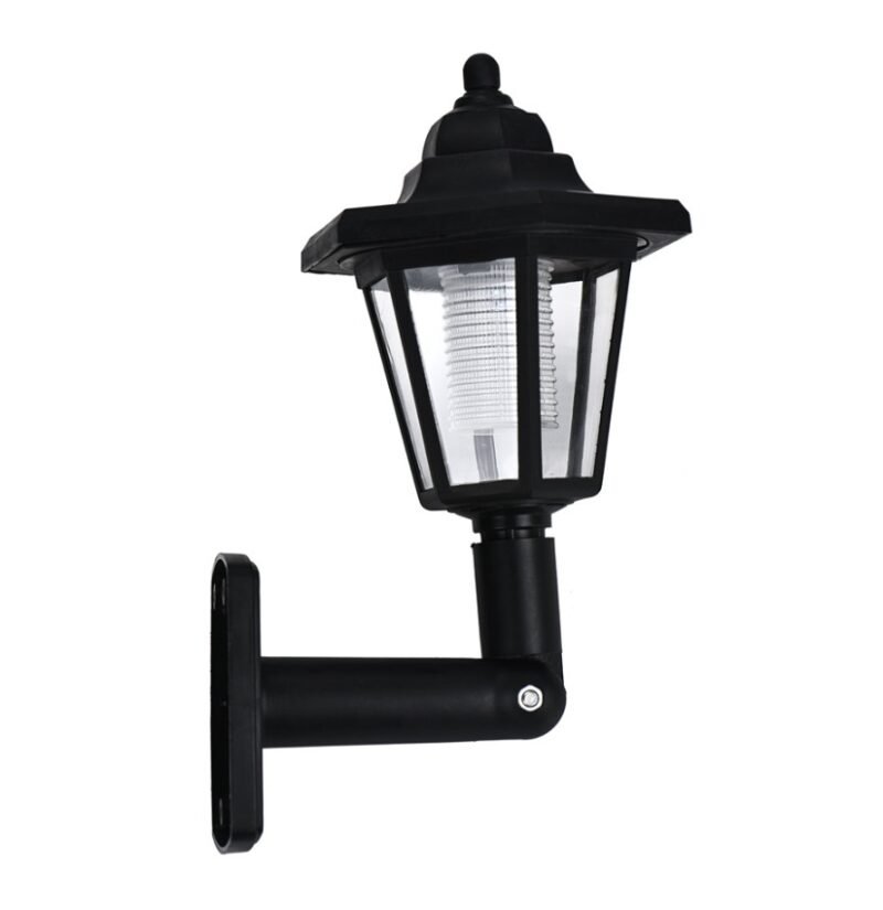 Applique Murale Hexagonale Solaire Élégance Noire