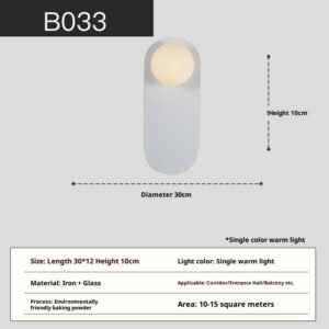 Applique Murale Minimaliste de Luxe