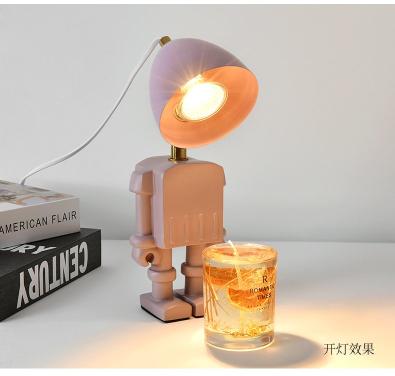 Lampe Robot Aromatique Minimaliste