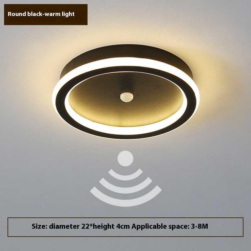 Plafonnier d'Induction Moderne en Laiton