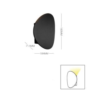 Applique Murale LED Minimaliste en Aluminium