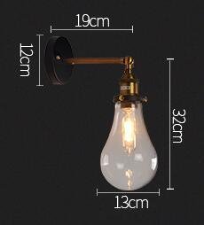 Applique Murale Industrielle en Laiton avec Éclat Vintage