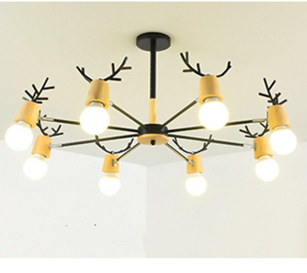 Plafonnier Minimaliste Scandinave Antler