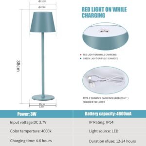 Lampe de Table Créative et Minimaliste