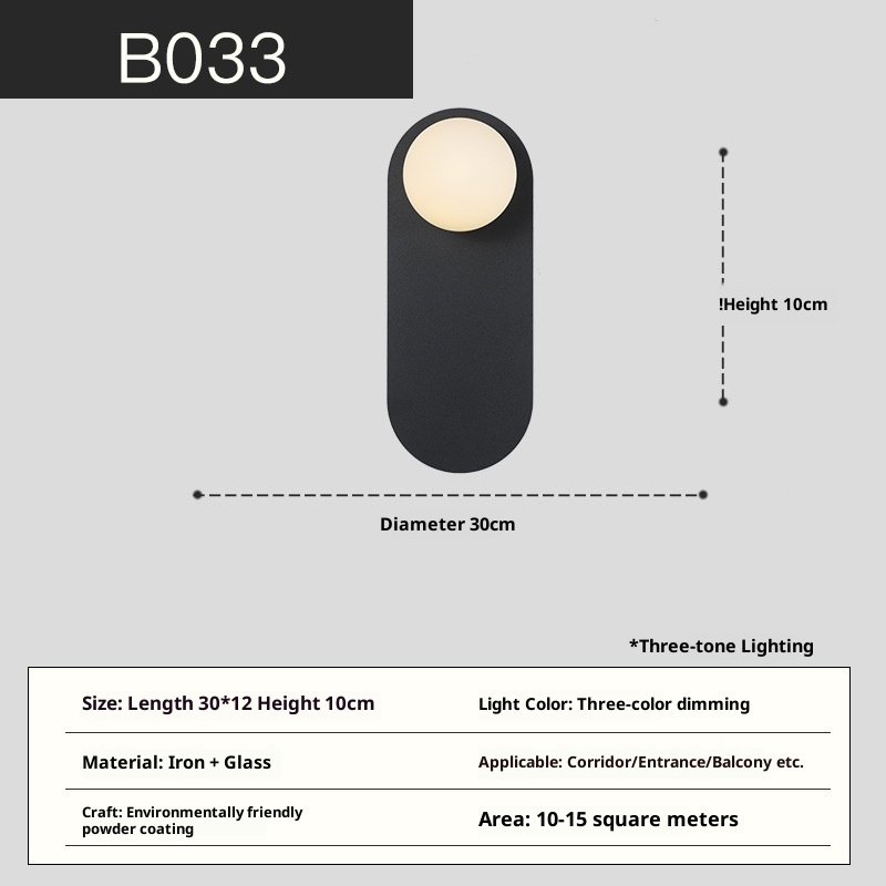 Applique Murale Minimaliste de Luxe