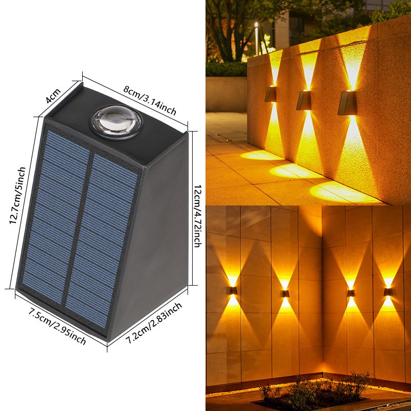 65d15455-b868-4569-bd1d-9b8a5558be5b.jpg Applique Murale Solaire Trapezoïdale LED Minimaliste