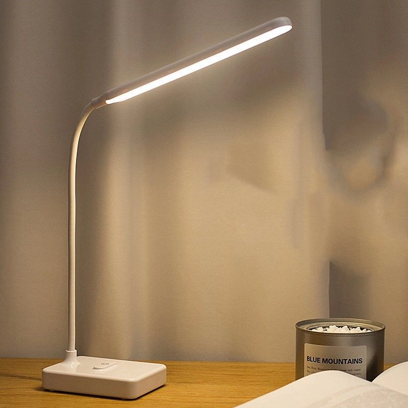 Lampe de Bureau LED avec Col Flexibilisé et Design Épuré
