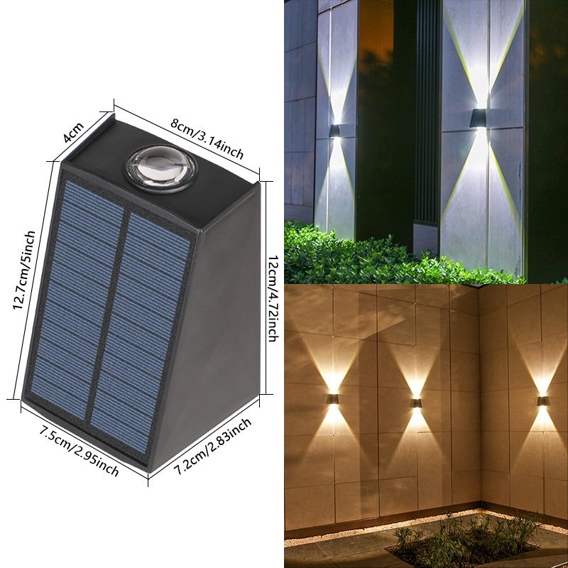 6e8dc2e3-29b7-4b37-b2d3-d8cb5e3a59d4.jpg Applique Murale Solaire Trapezoïdale LED Minimaliste