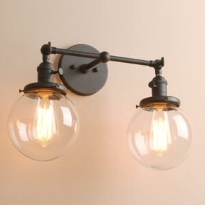 739ceb2f-9130-42df-bc79-6f9395c9a0ef.jpg Applique Murale en Laiton Noir et Verre Sphérique