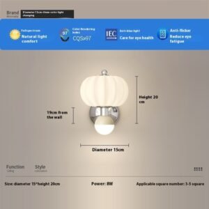 Applique Murale Minimaliste en Verre