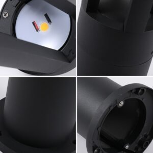 Élégant Lampadaire Solaire d'Extérieur