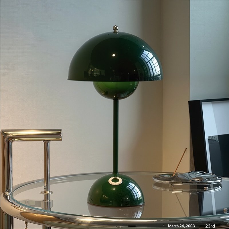 Lampe Table Géométrique Atmosphère Rétro et Moderne