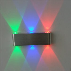 Applique Murale Rectangulaire en Aluminium LED