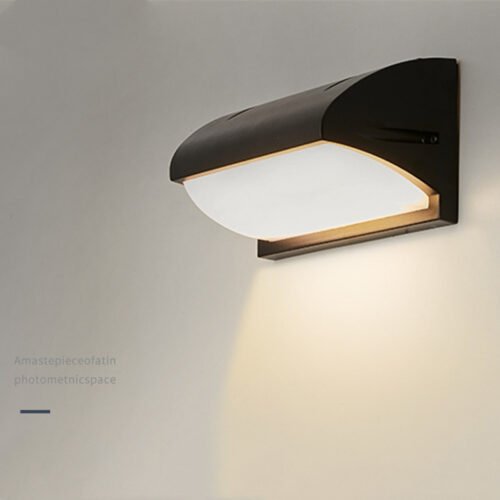 Applique Murale Élégante en Verre Opaque Minimaliste