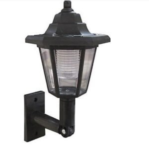 Applique Murale Hexagonale Solaire Élégance Noire