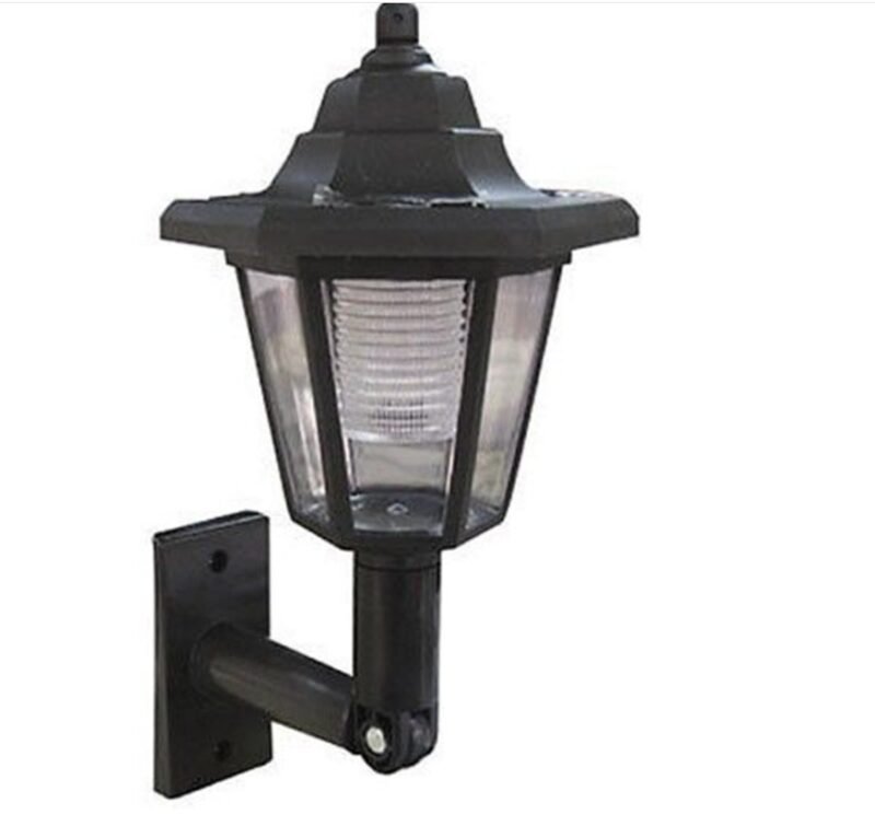 Applique Murale Hexagonale Solaire Élégance Noire