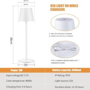 Lampe de Table Créative et Minimaliste