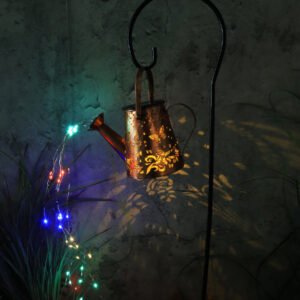 Lampe Solaire Arrosoir Papillon