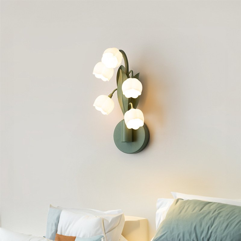 Applique Murale Florale Minimaliste