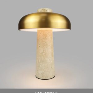 a3f883e2-cee2-40c6-88b2-f49fca7305cf.jpg Lampe de Table en Pierre Naturelle et Métal Noir