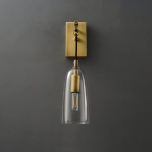 Applique Murale en Laiton Minimaliste