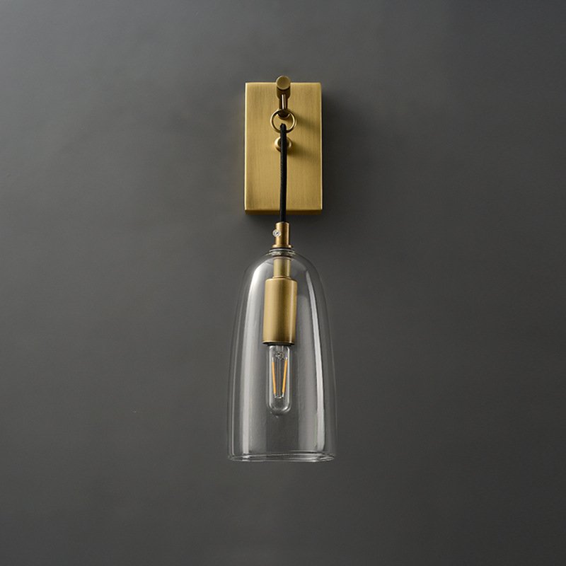 Applique Murale en Laiton Minimaliste