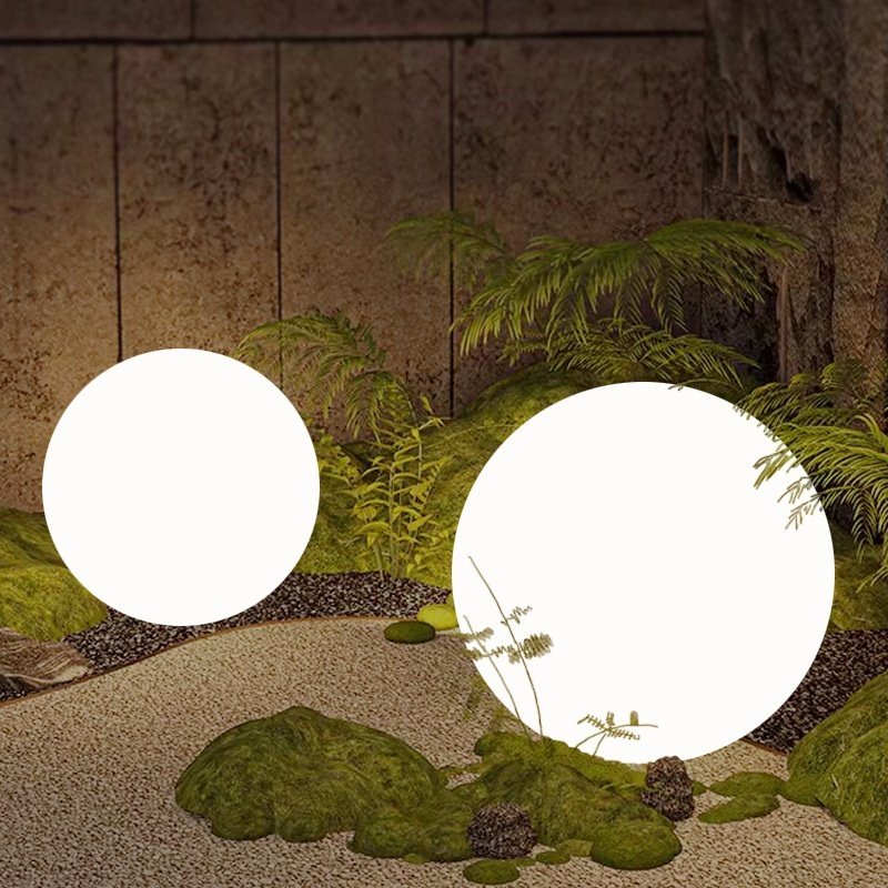 Lampe Sphérique de Jardin Énergie Solaire