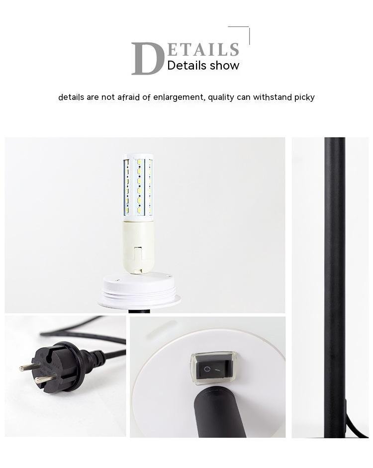 Élégant lampadaire LED minimaliste