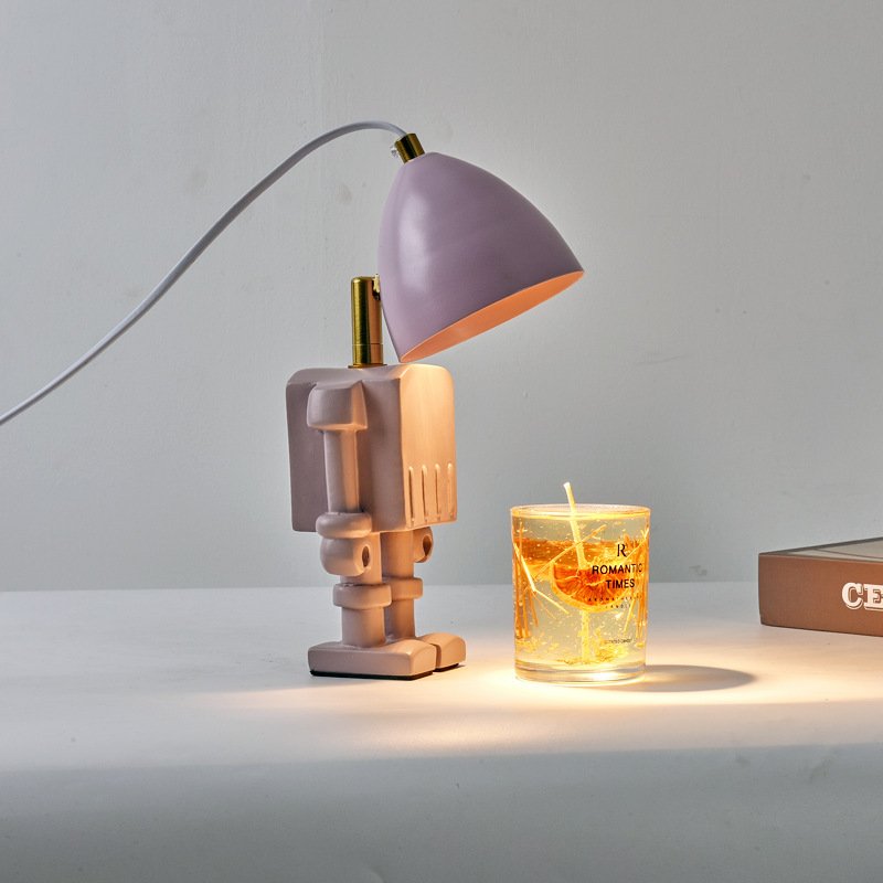 Lampe Robot Aromatique Minimaliste