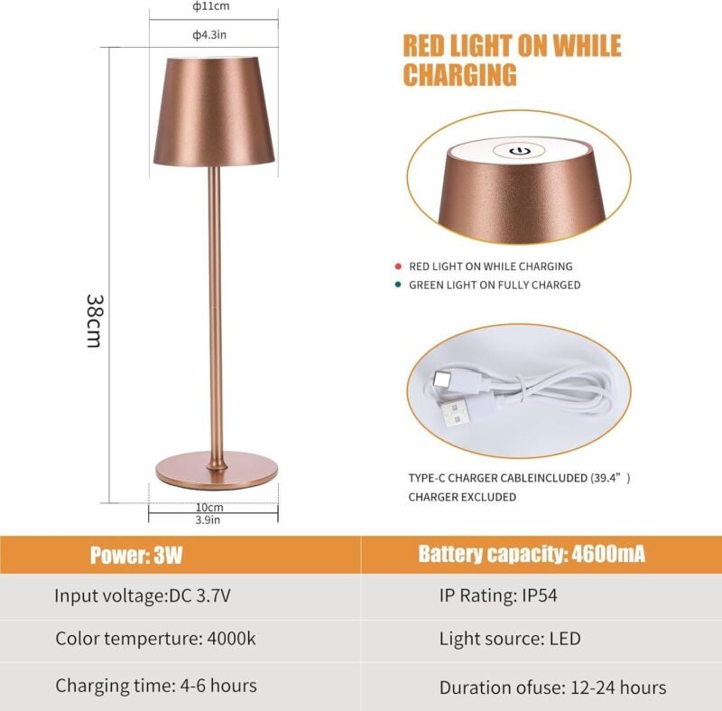 Lampe de Table Créative et Minimaliste