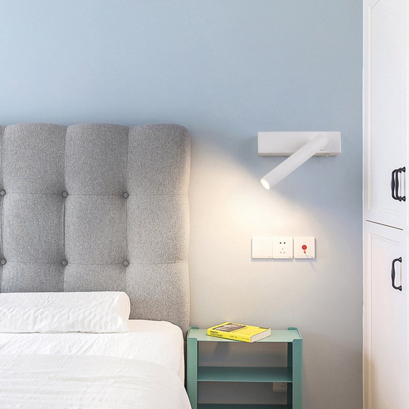 Applique Murale Minimaliste Moderne Rotative