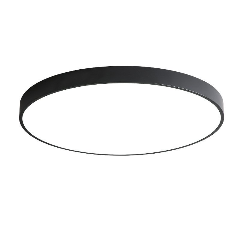Plafonnier LED Minimaliste Noir