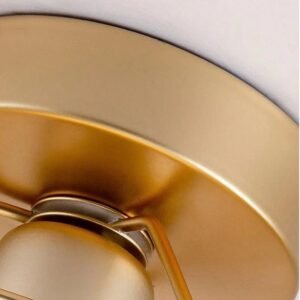 Plafonnier Doré Moderne Design Minimaliste