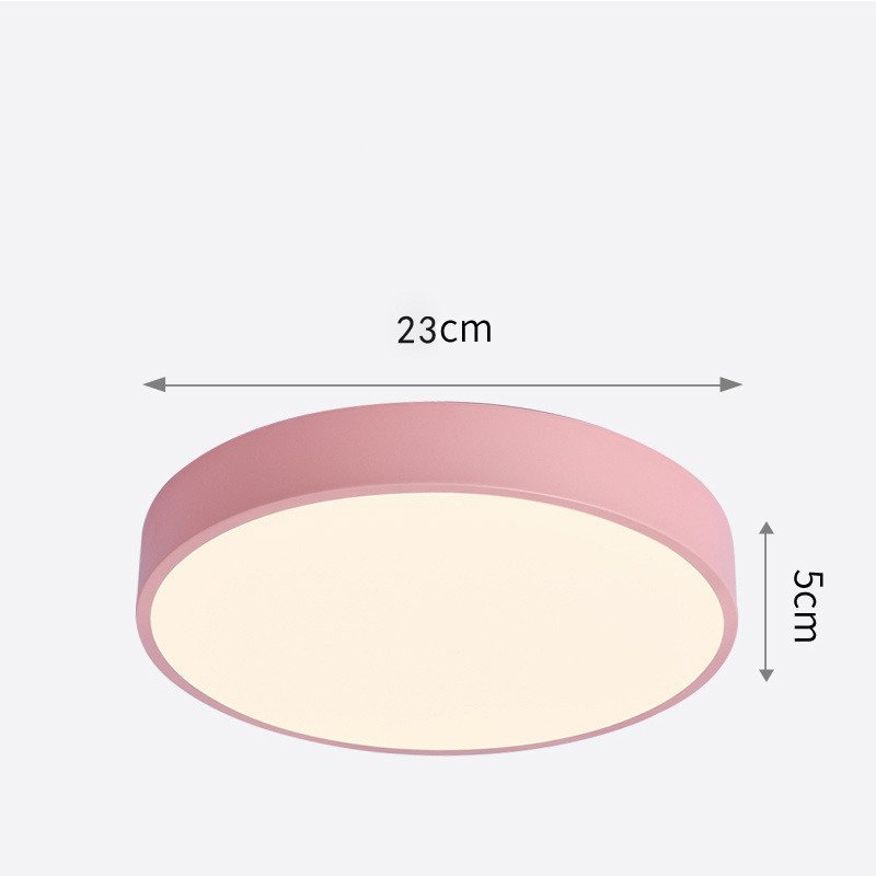 Plafonnier LED Minimaliste Noir